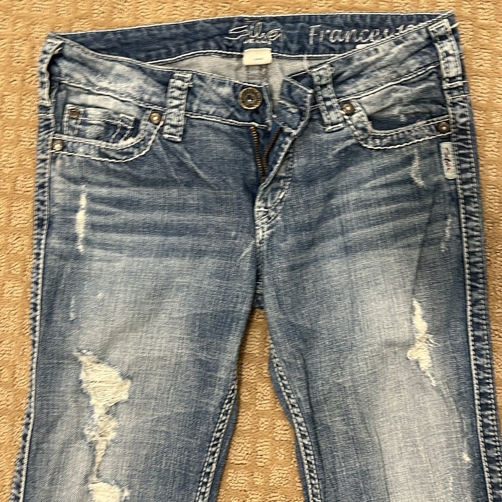 Silver boot cut Francis 28 w/ 33 L - Picture 4 of 9